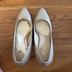 Adrienne Vittadini Women's Shimmer High Pointed Toe Pumps